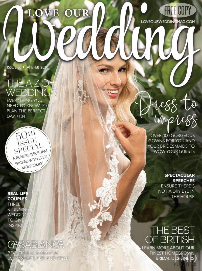  featured on the Love Our Wedding cover from January 2020