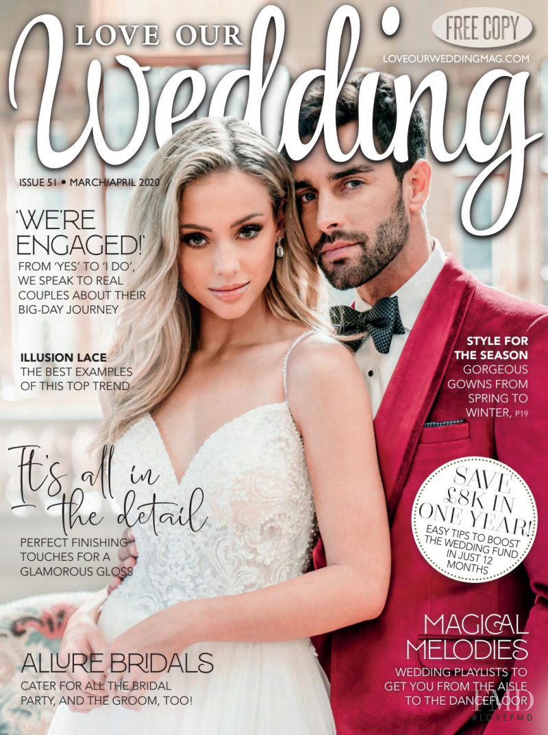  featured on the Love Our Wedding cover from March 2020