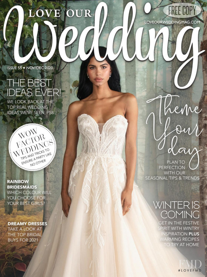  featured on the Love Our Wedding cover from November 2020