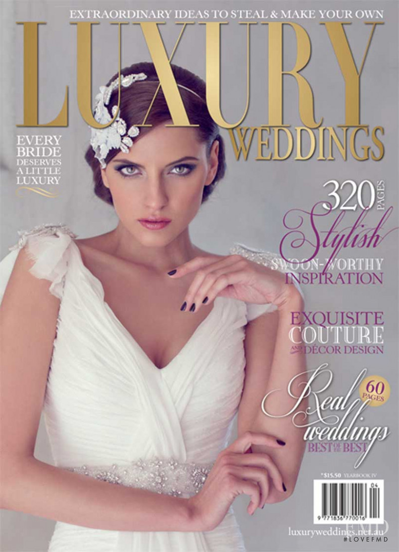  featured on the Luxury Weddings cover from July 2012