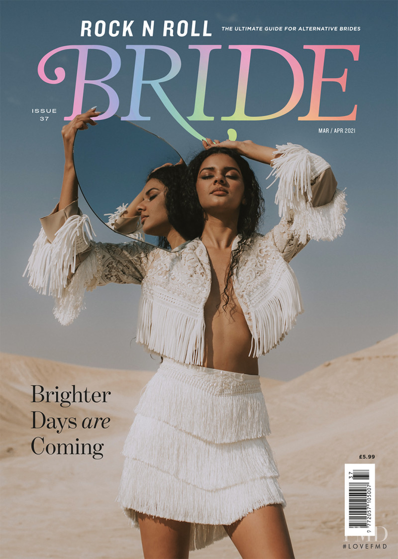  featured on the Rock N Roll Bride cover from March 2021