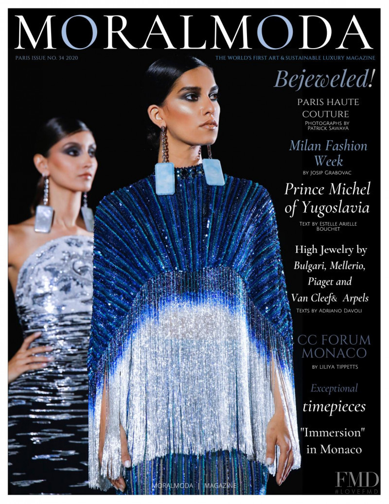  featured on the MoralModa cover from October 2020