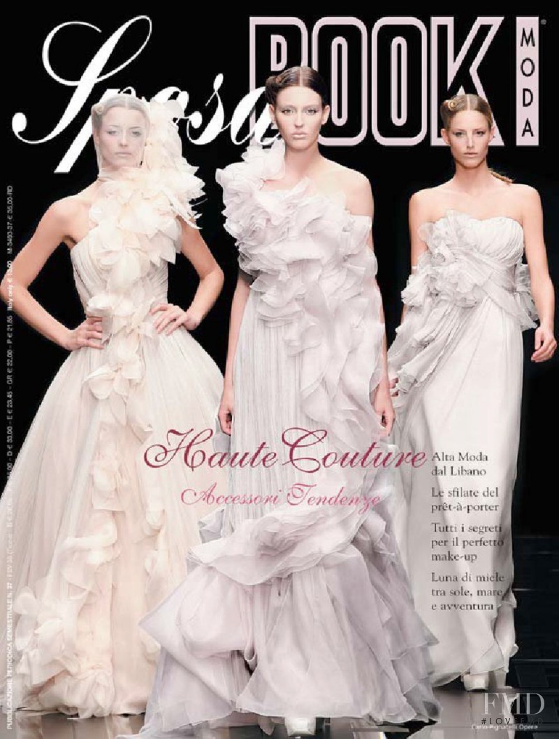  featured on the BOOK Moda Sposa cover from February 2010