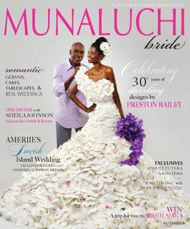  featured on the Muna Luchi Bride cover from September 2011