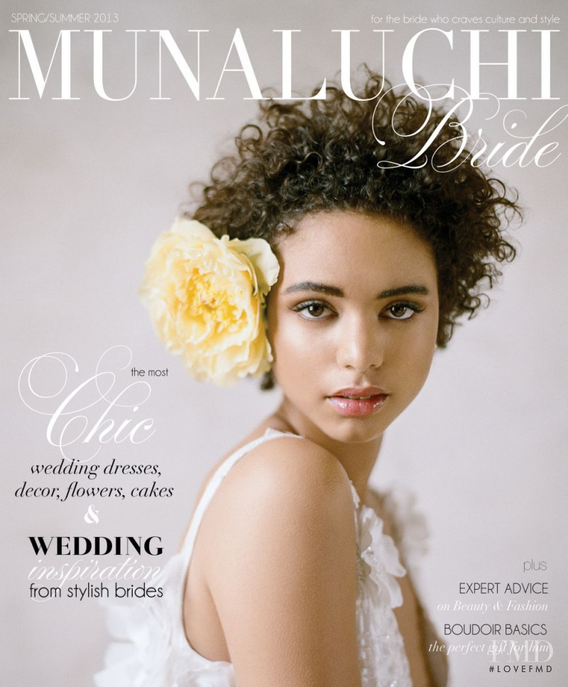  featured on the Muna Luchi Bride cover from March 2013