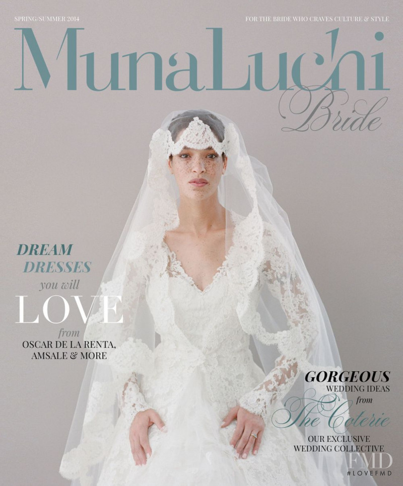  featured on the Muna Luchi Bride cover from March 2014