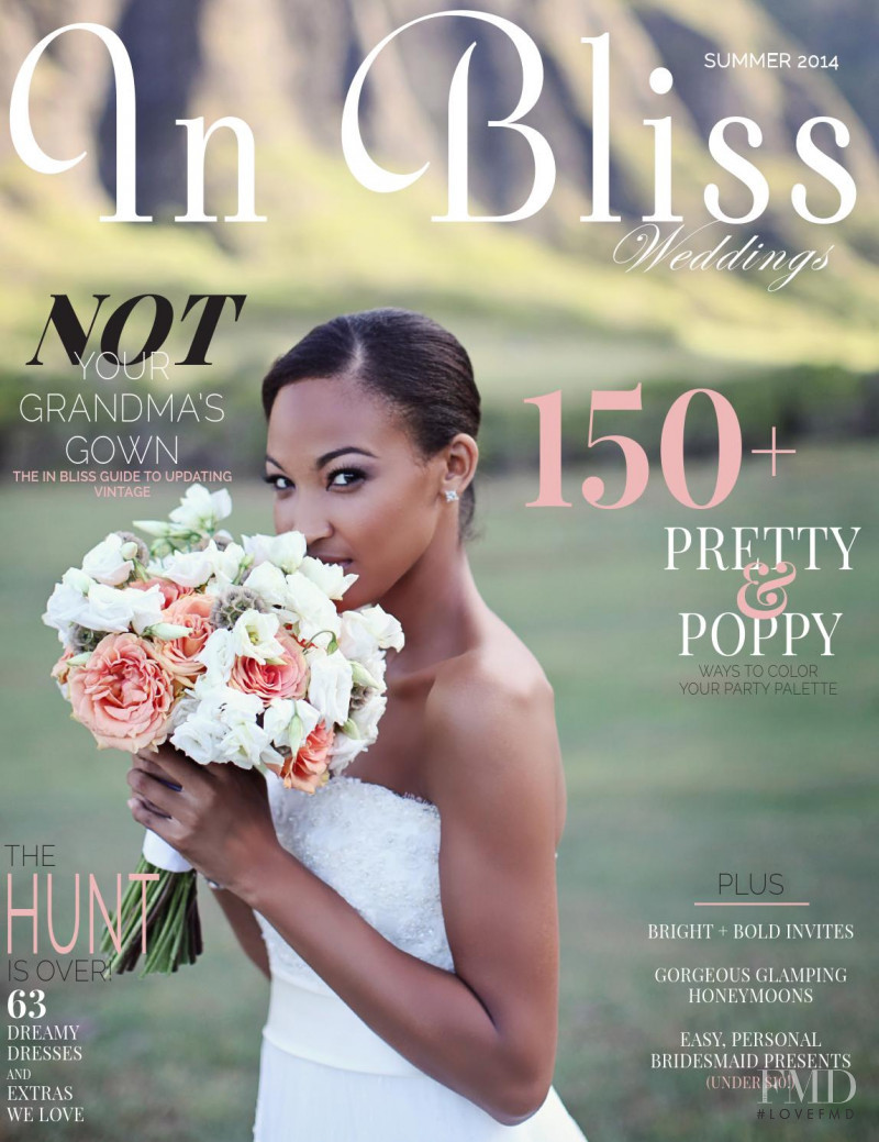  featured on the In Bliss Weddings cover from June 2014