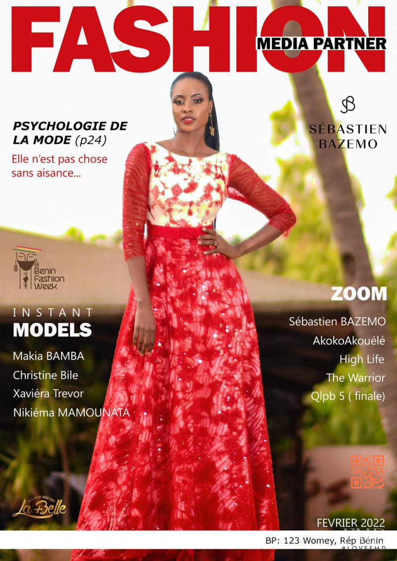  featured on the Fashion Media Partner cover from February 2022