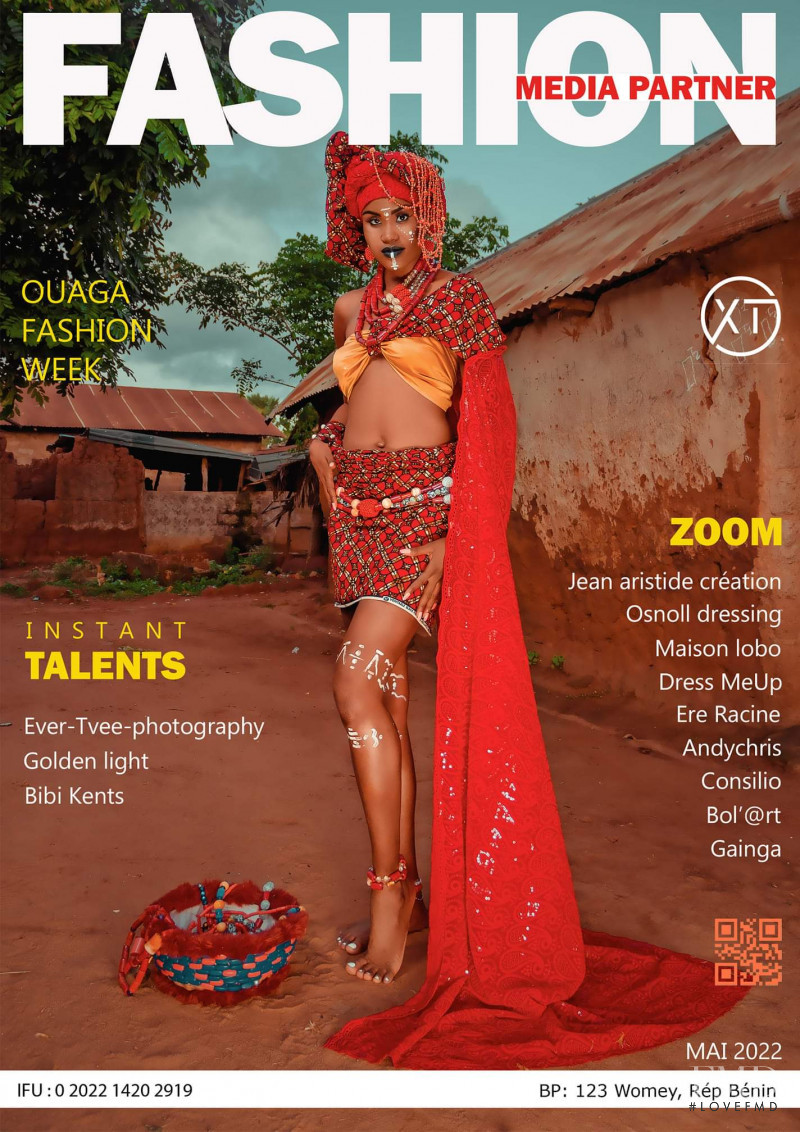  featured on the Fashion Media Partner cover from May 2022