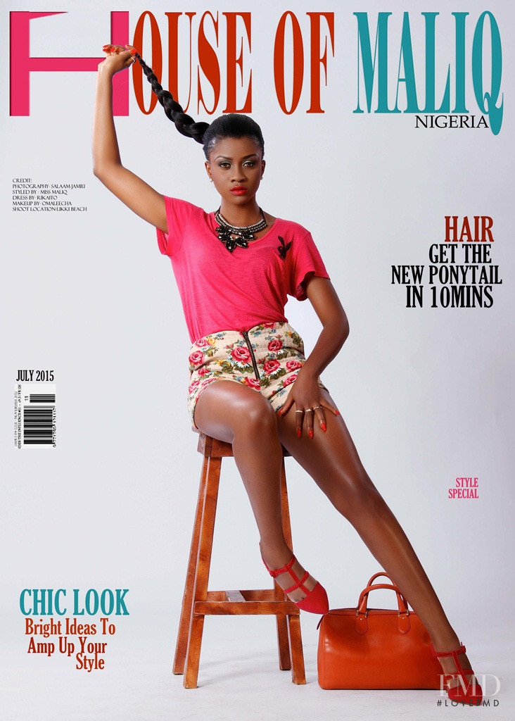 Sandra Egbebor featured on the House Of Maliq cover from July 2015