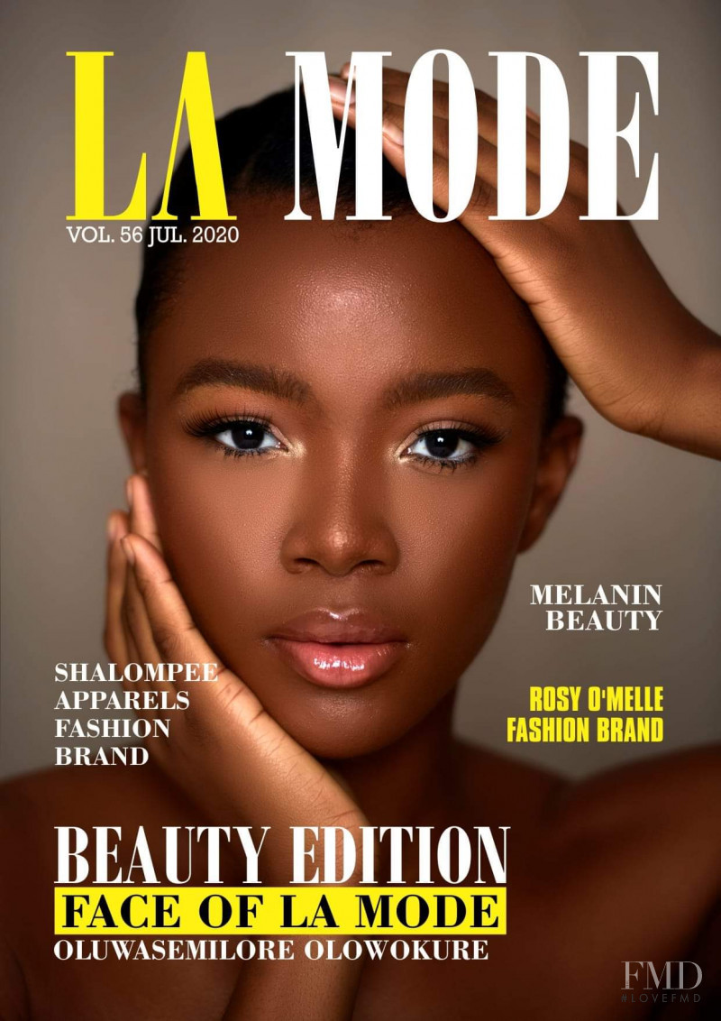 Oluwasemore Olowokure featured on the La Mode cover from July 2020