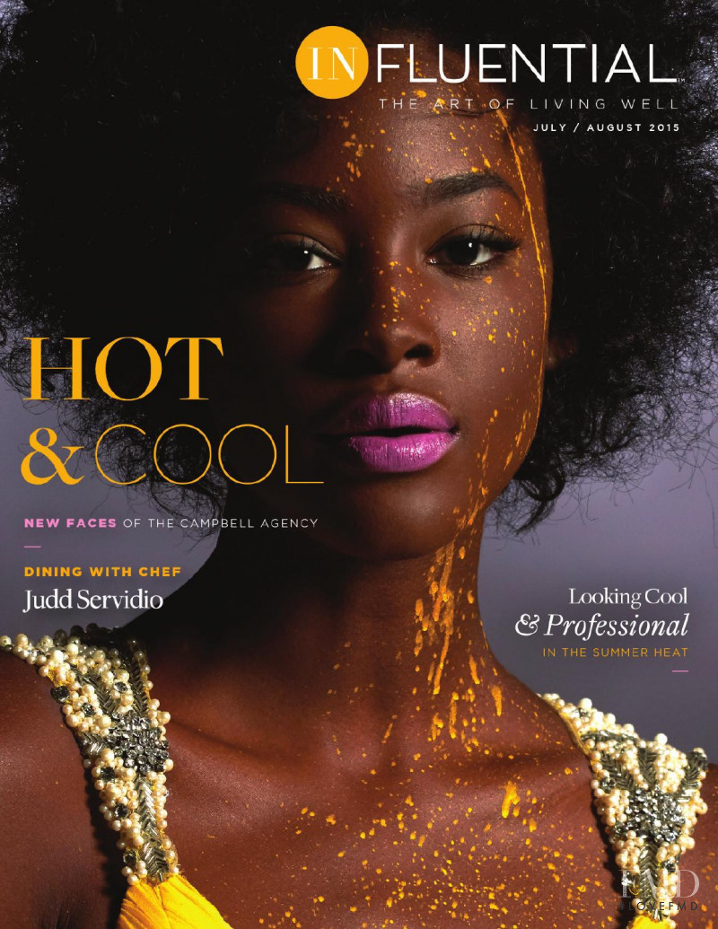 Alencia Lewis featured on the InFluential cover from July 2015
