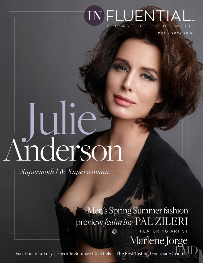 Julie Anderson featured on the InFluential cover from May 2015