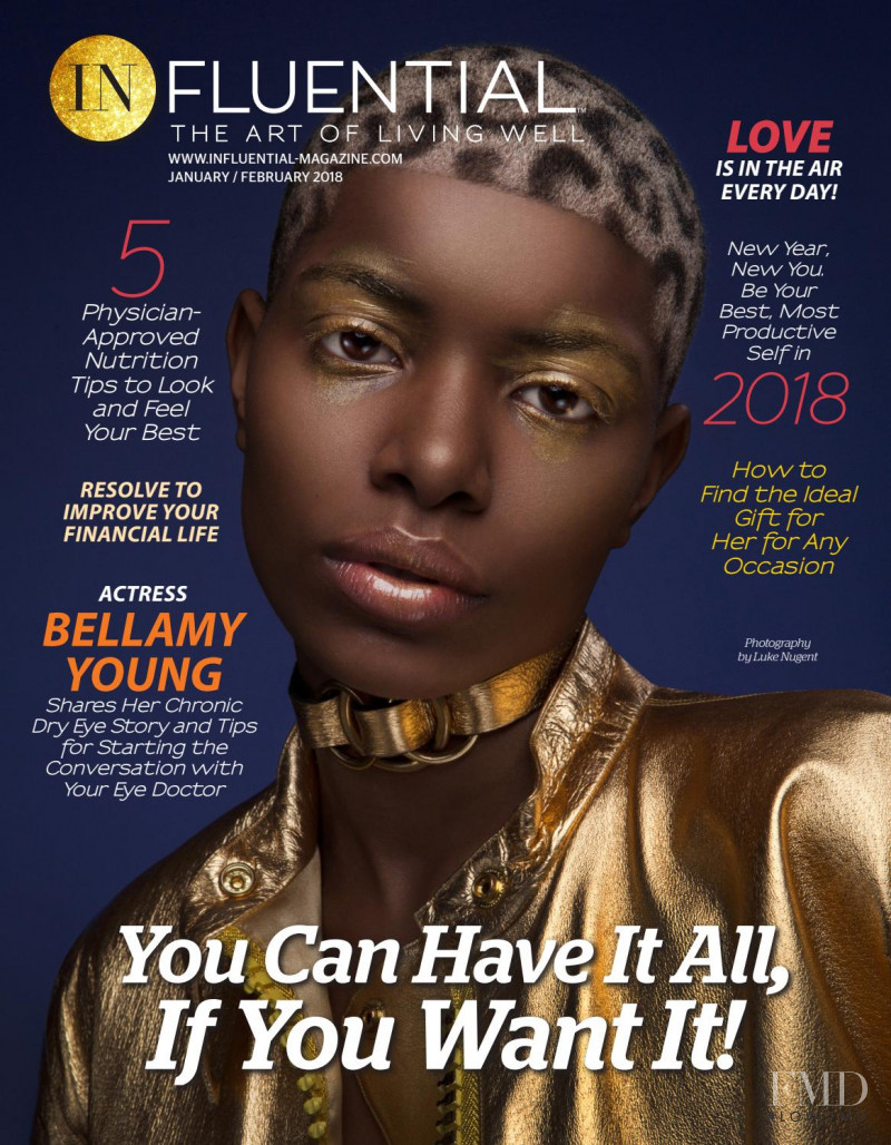 Savanna Small featured on the InFluential cover from January 2018