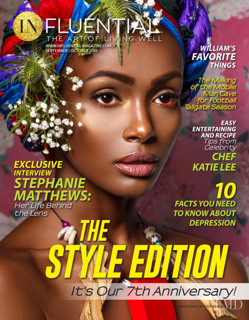  featured on the InFluential cover from September 2018
