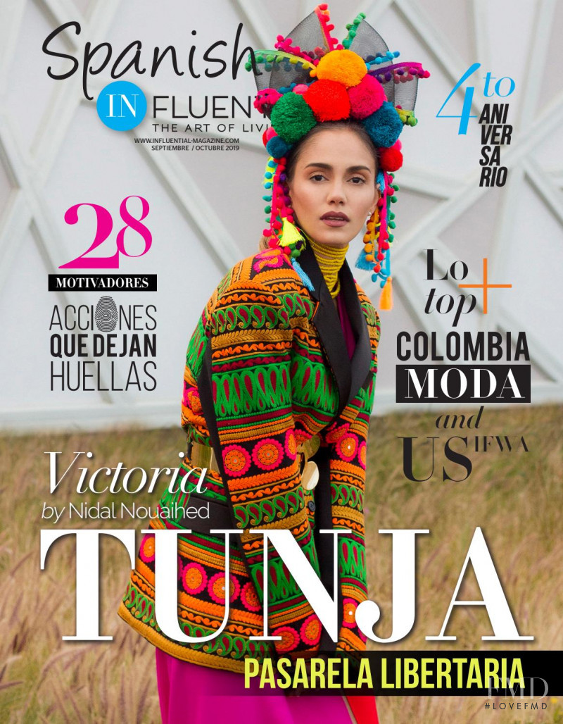 Maria Claudia Cueter featured on the Spanish InFluential cover from September 2019