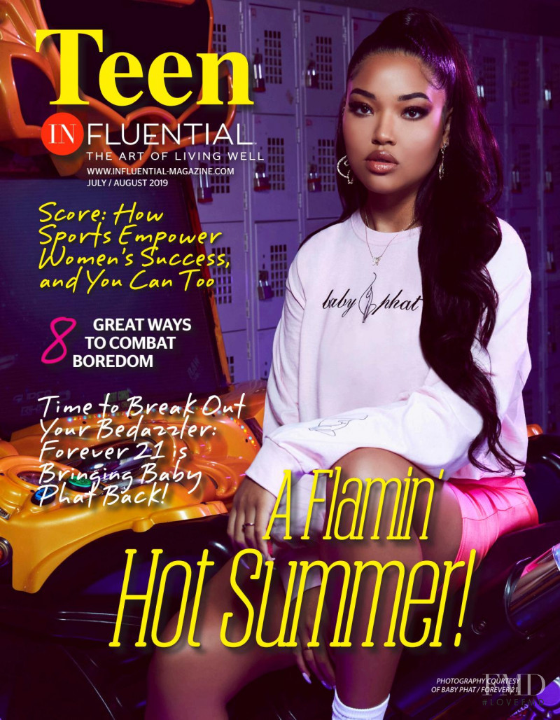  featured on the Teen InFluential cover from July 2019