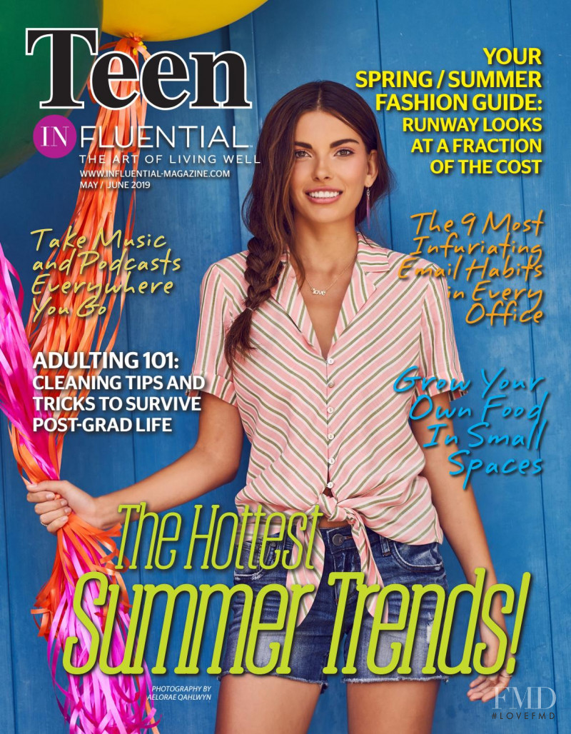  featured on the Teen InFluential cover from May 2019