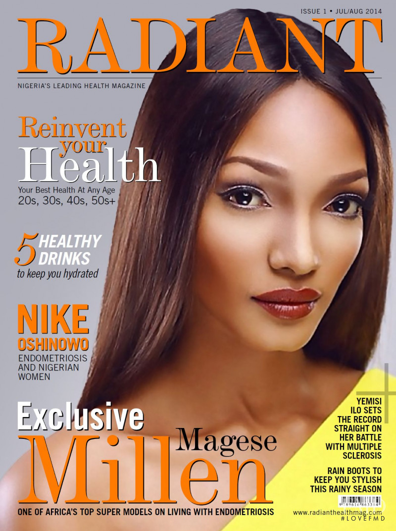 Millen Magese featured on the Radiant cover from July 2014