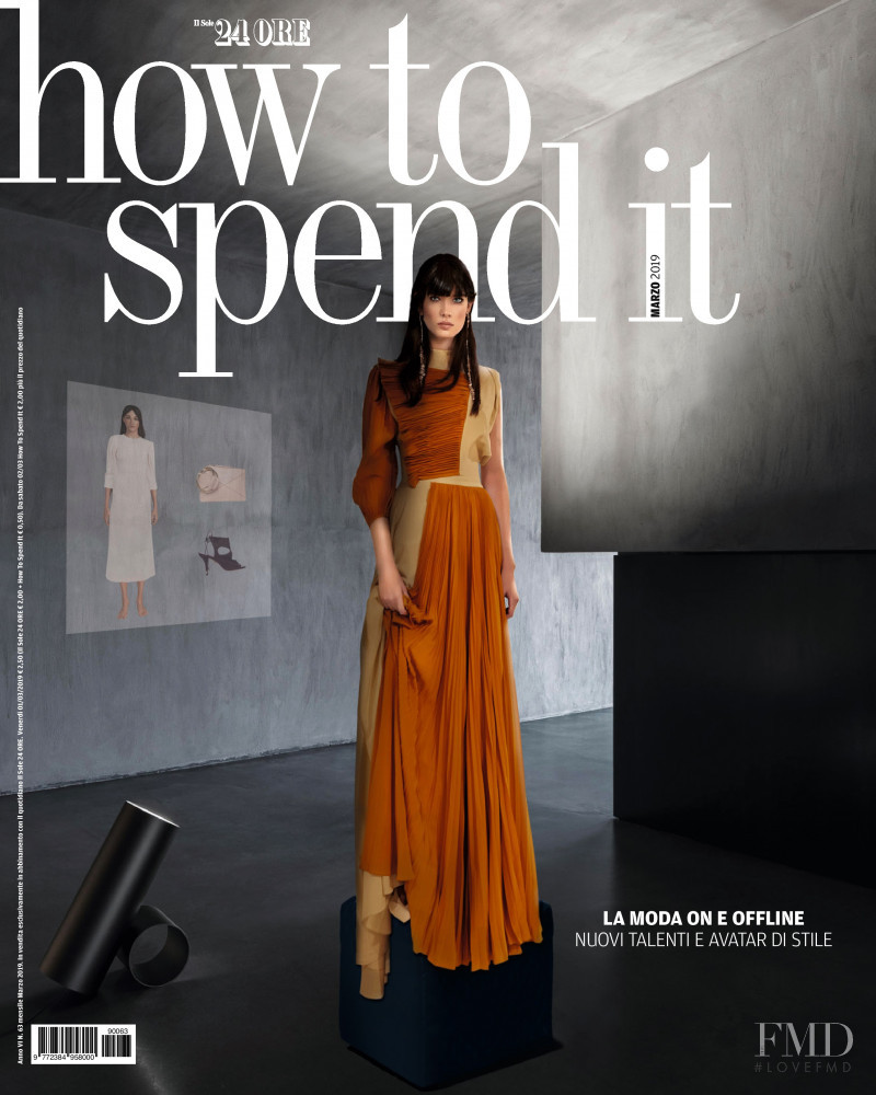 Isabella Ridolfi featured on the How to spend it - Italy cover from March 2019