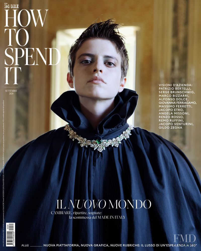 Martina Boaretto Giuliano featured on the How to spend it - Italy cover from September 2020
