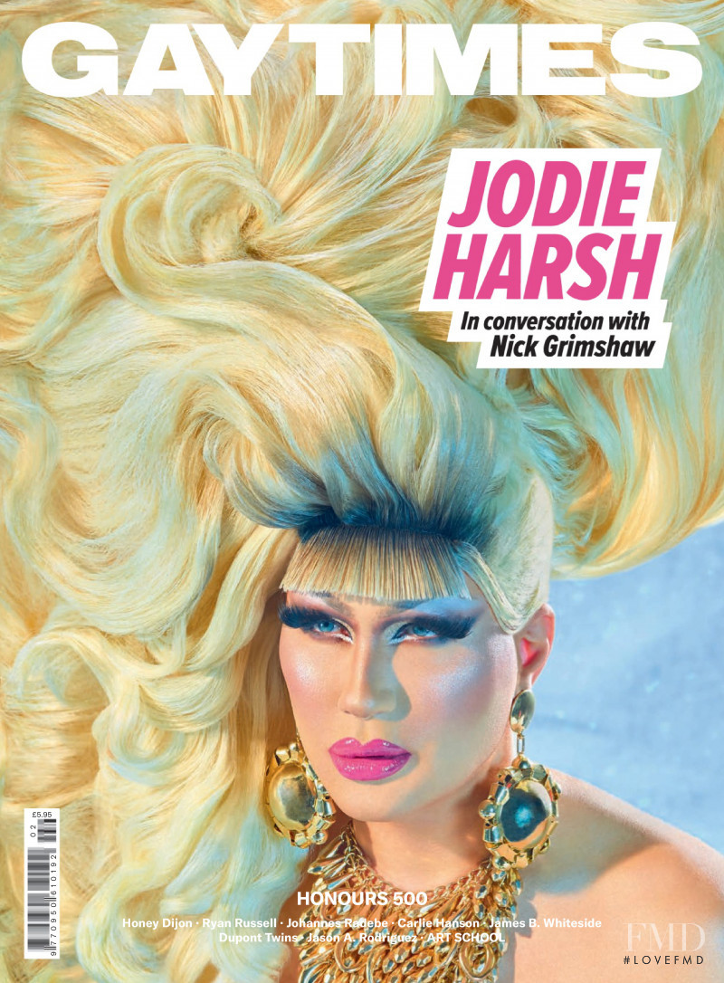  featured on the Gay Times cover from December 2019