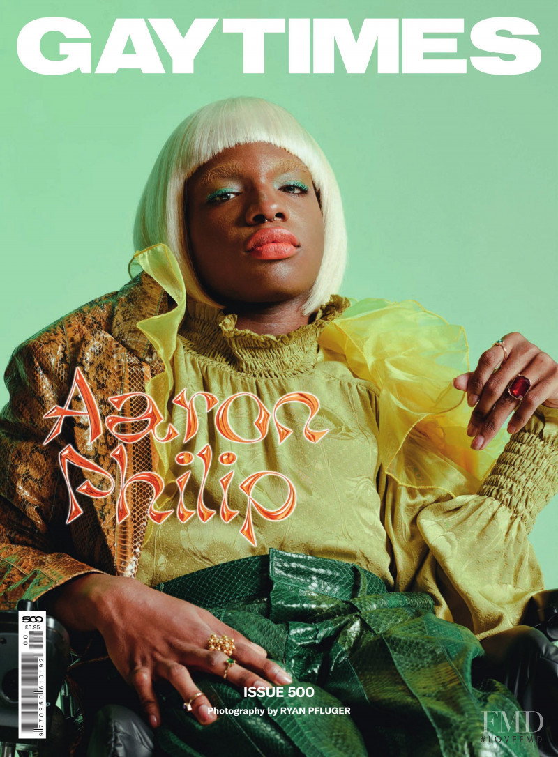  featured on the Gay Times cover from October 2019