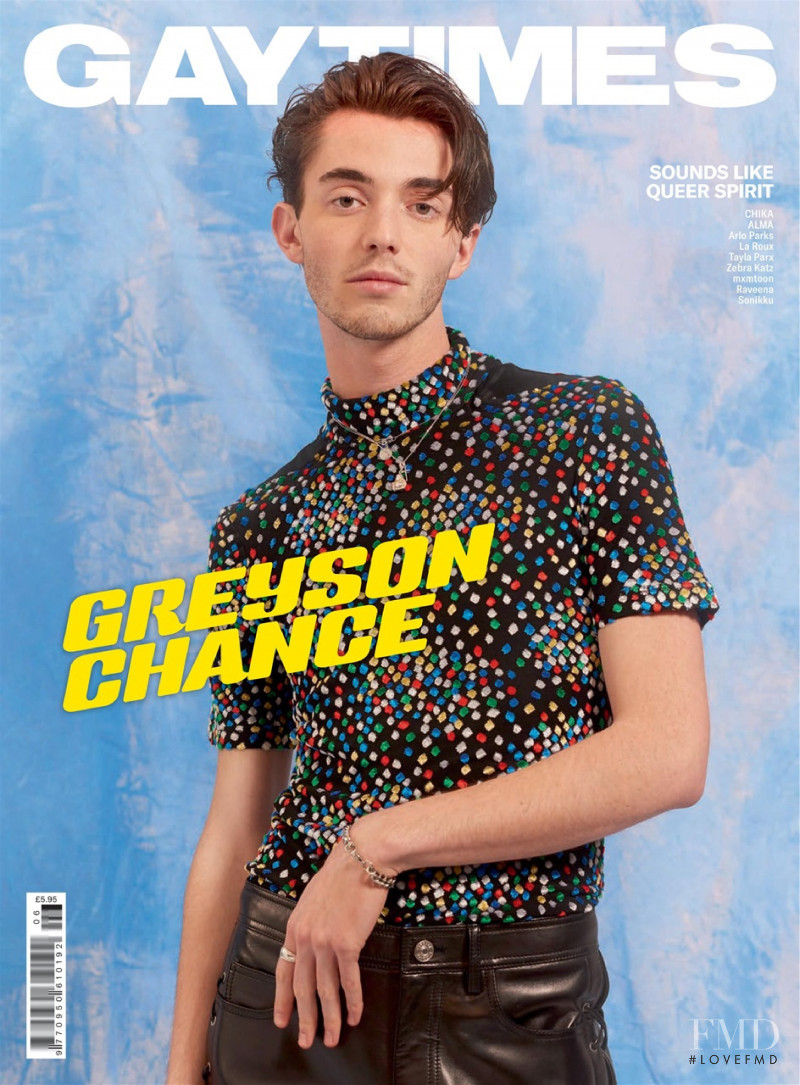  featured on the Gay Times cover from April 2020