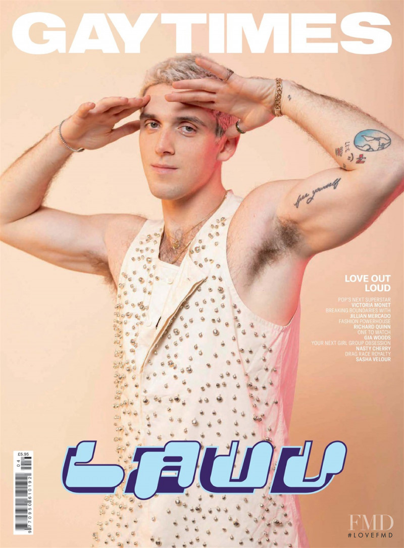  featured on the Gay Times cover from February 2020