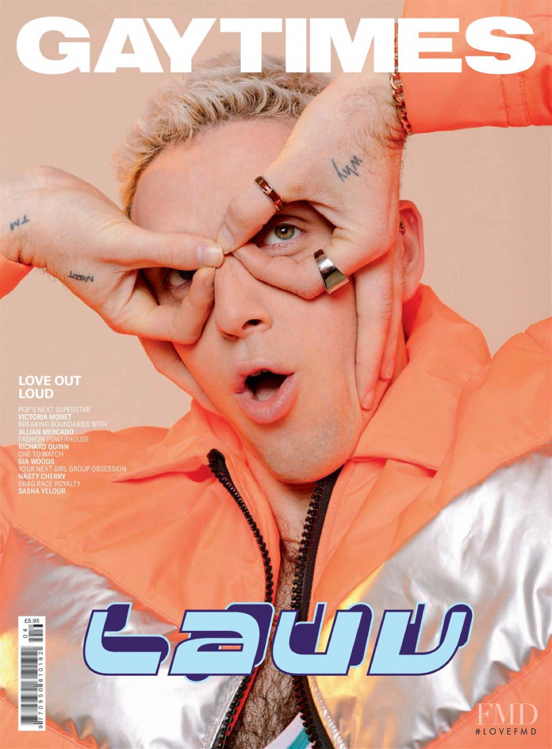  featured on the Gay Times cover from February 2020