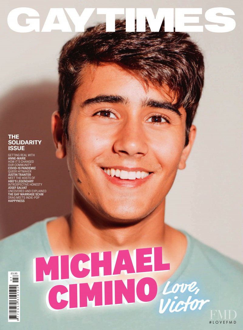  featured on the Gay Times cover from June 2020