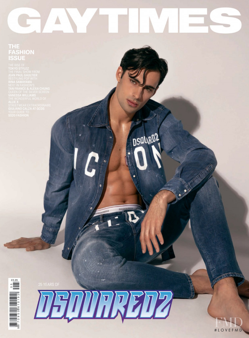 mar Sarwar featured on the Gay Times cover from March 2020