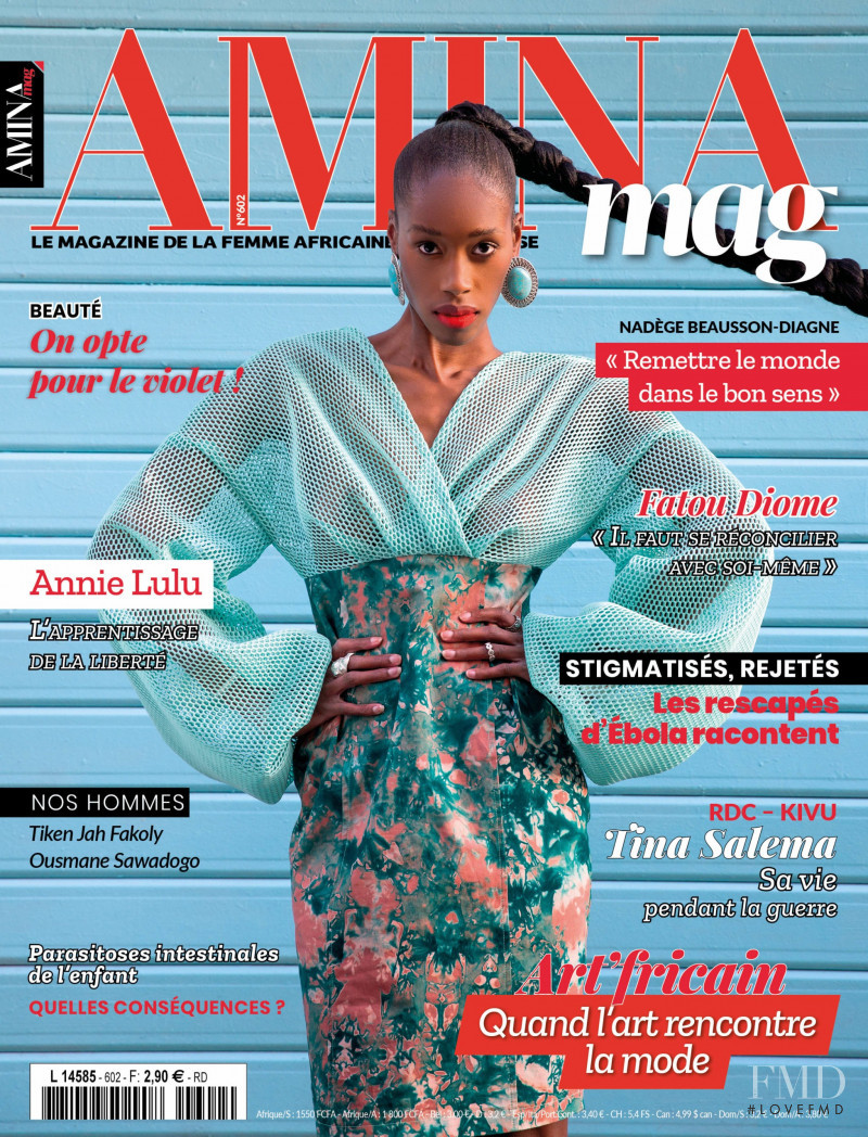  featured on the Amina Mag cover from May 2021