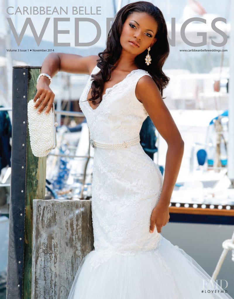  featured on the Caribbean Belle WEDDINGS cover from November 2014