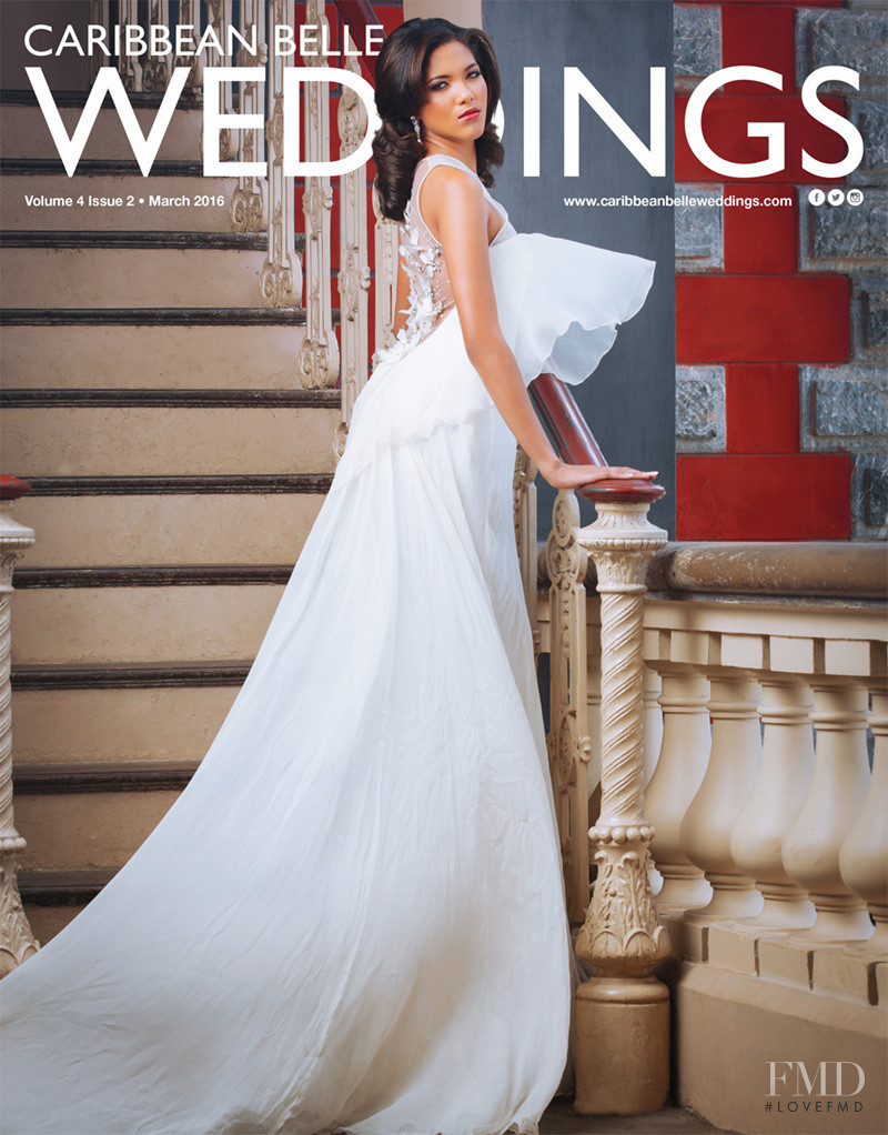  featured on the Caribbean Belle WEDDINGS cover from March 2016