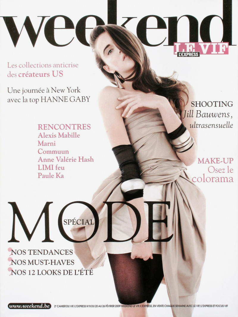  featured on the Le Vif Weekend cover from February 2009