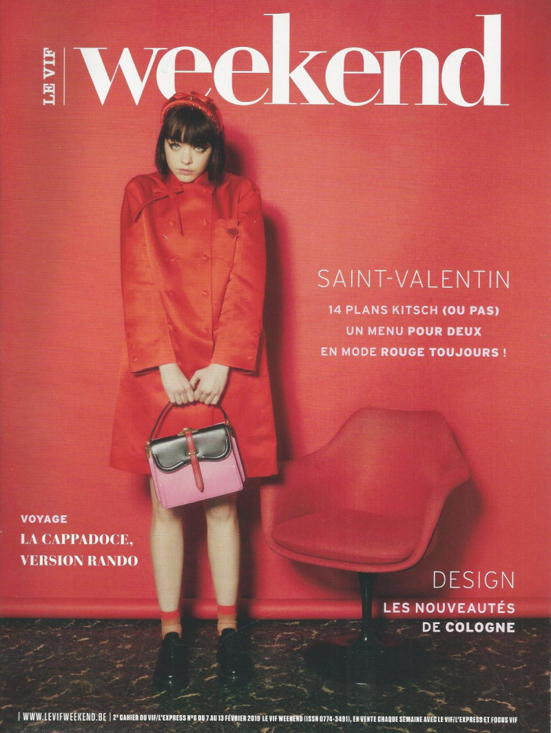  featured on the Le Vif Weekend cover from February 2019