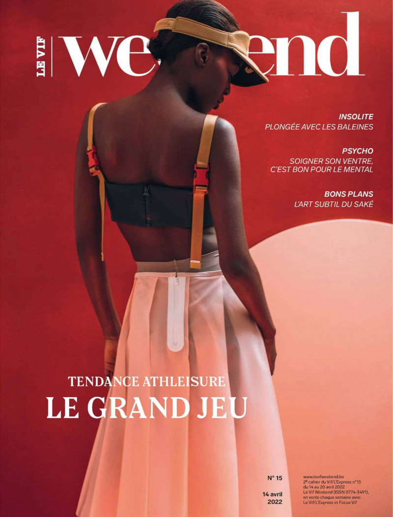  featured on the Le Vif Weekend cover from April 2022