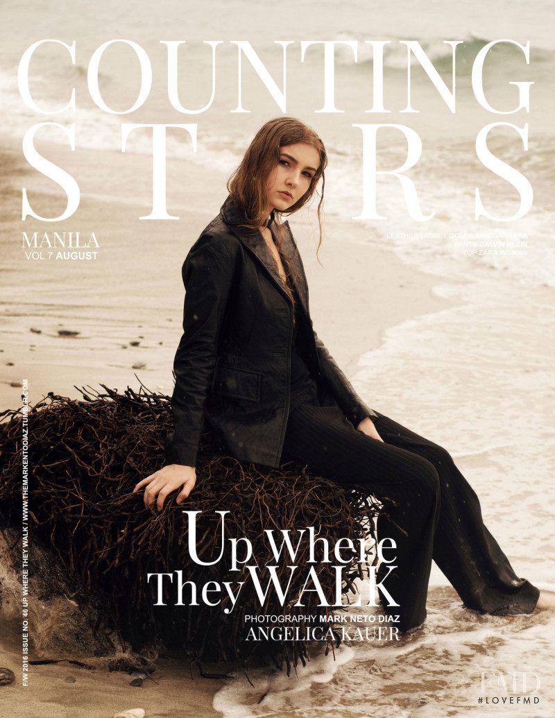 Angelica Kauer featured on the Counting Stars cover from August 2016