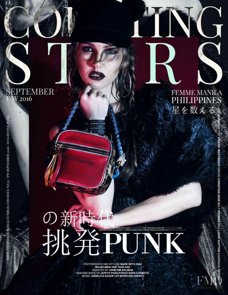 Angelica Kauer featured on the Counting Stars cover from September 2016