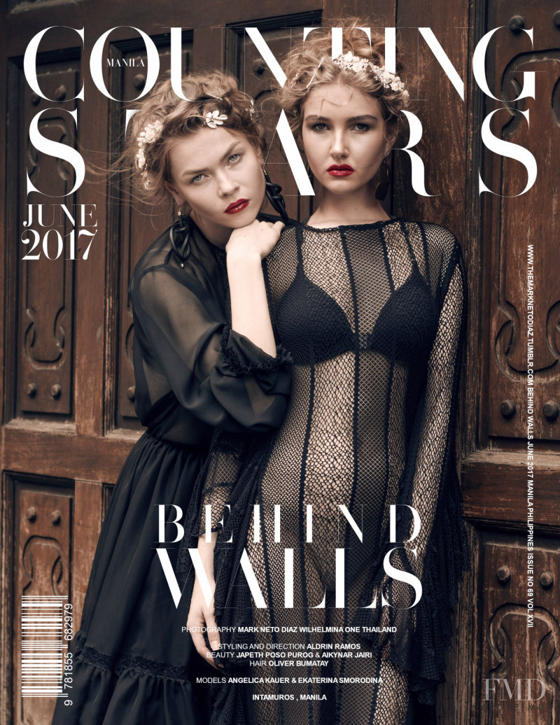 Angelica Kauer, Ekaterina Smorodina featured on the Counting Stars cover from June 2017