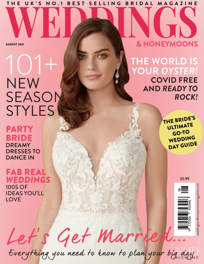  featured on the Weddings and Honeymoons cover from August 2021