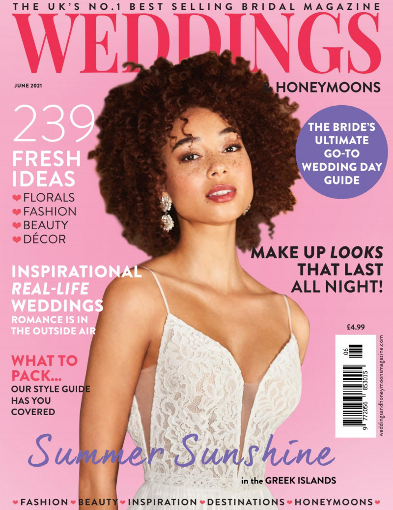  featured on the Weddings and Honeymoons cover from June 2021