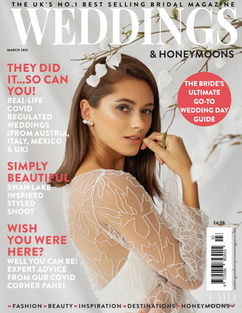  featured on the Weddings and Honeymoons cover from March 2021