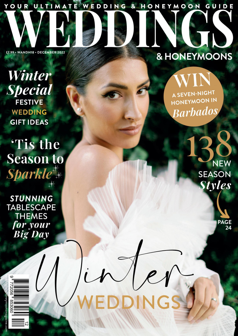  featured on the Weddings and Honeymoons cover from December 2022