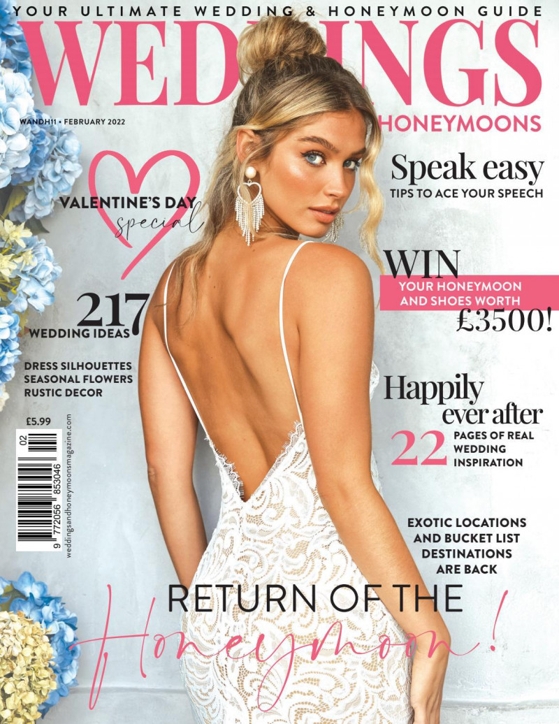  featured on the Weddings and Honeymoons cover from February 2022