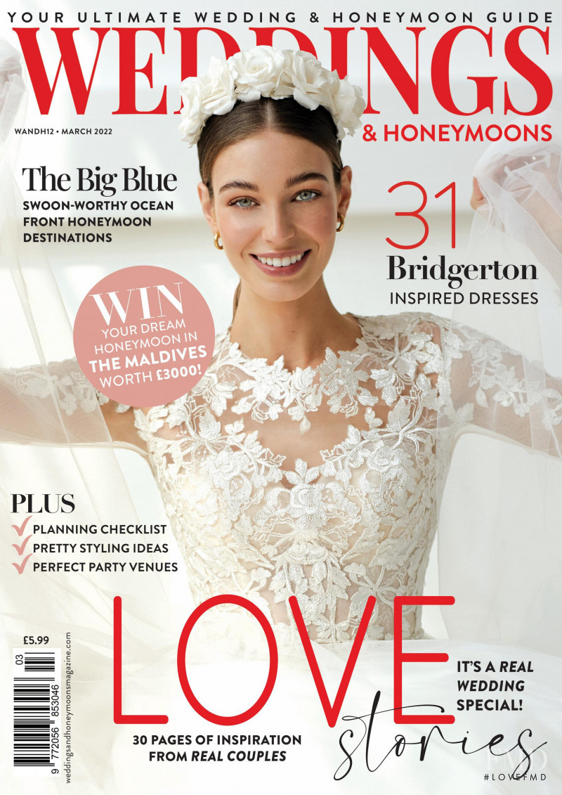  featured on the Weddings and Honeymoons cover from March 2022