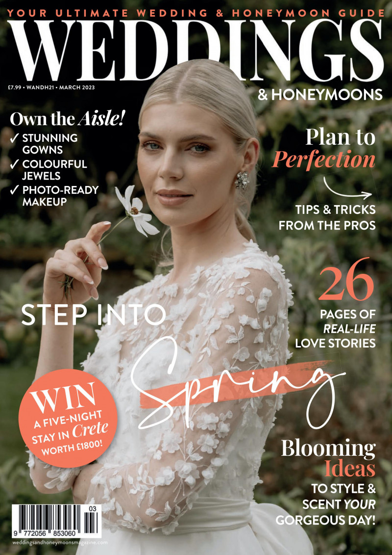  featured on the Weddings and Honeymoons cover from March 2023