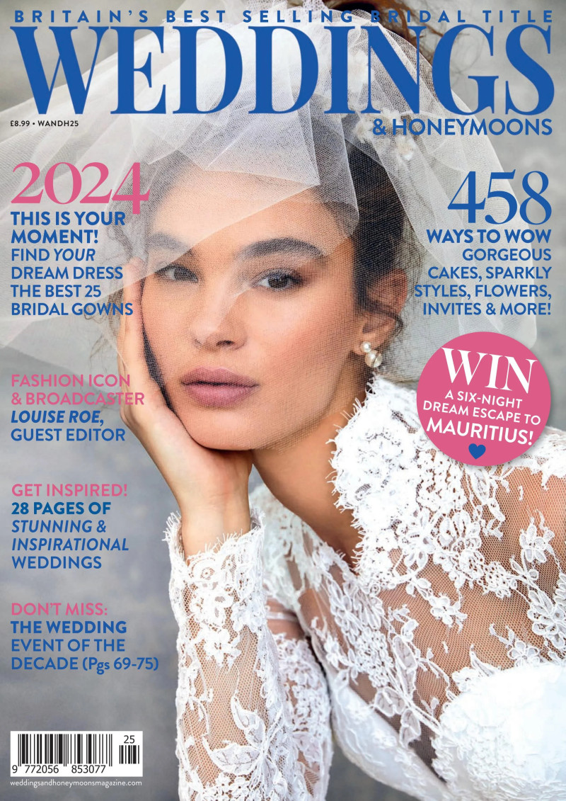  featured on the Weddings and Honeymoons cover from January 2024