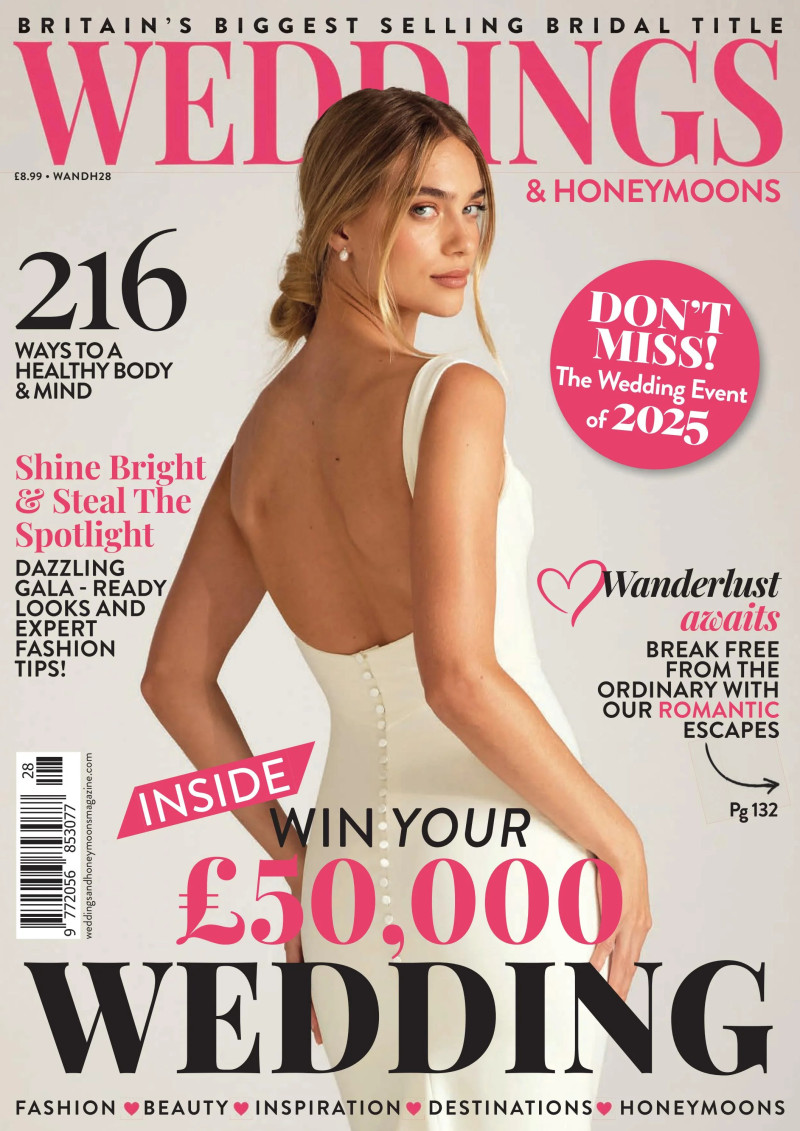  featured on the Weddings and Honeymoons cover from September 2024